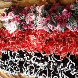 3 scarf for 25 hand made